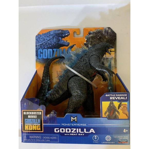 New Monsterverse GODZILLA VS KONG Figure GODZILLA w/ heat ray Action Figure toyP - Picture 2 of 7